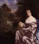 Sir Peter Lely Portrait of an unknown woman oil painting reproduction